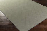 Hawkins Green Diamond Cut and Sew Custom Rug