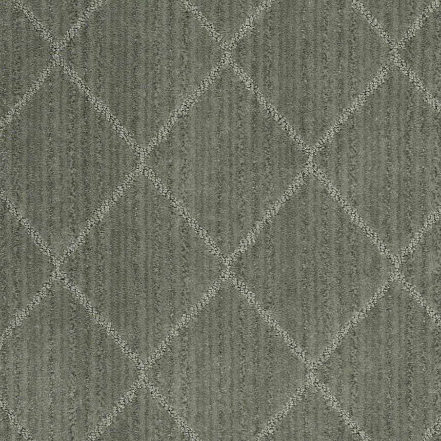 Hawkins Green Diamond Cut and Sew Custom Rug