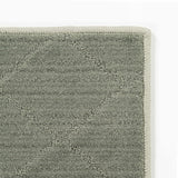 Hawkins Green Diamond Cut and Sew Custom Rug