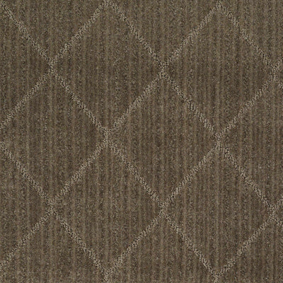 Custom Size Hawkins Medium Brown Diamond Rug