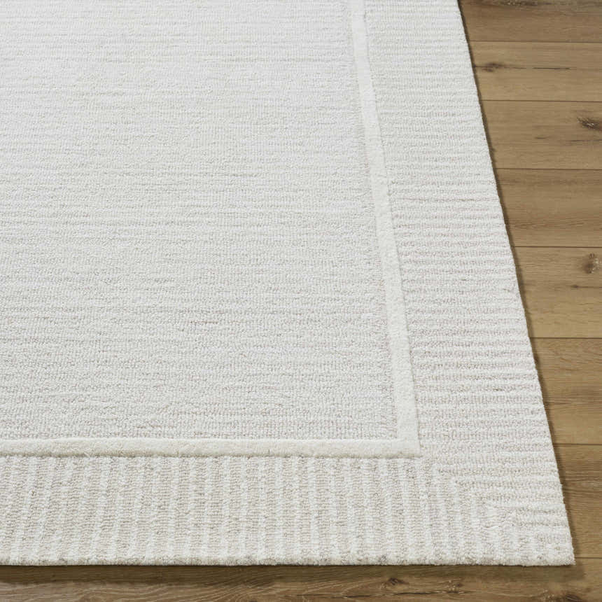 Made to Order Custom Size Hiroto Ivory Area Rug