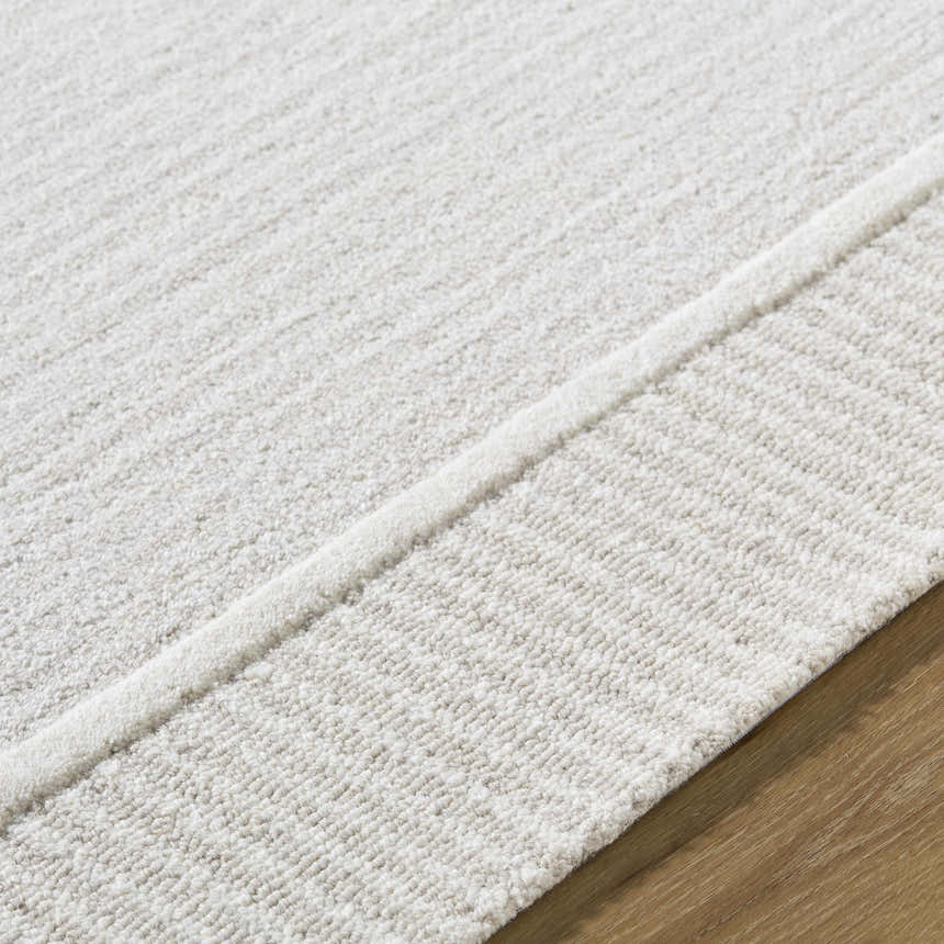Made to Order Custom Size Hiroto Ivory Area Rug