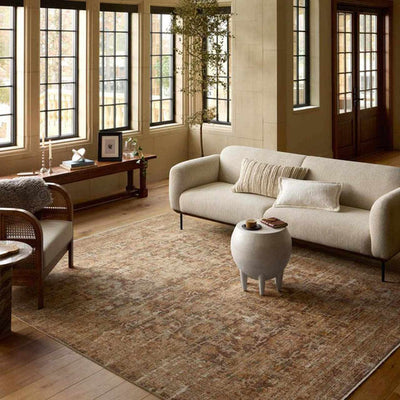 Heritage Brown Area Rug