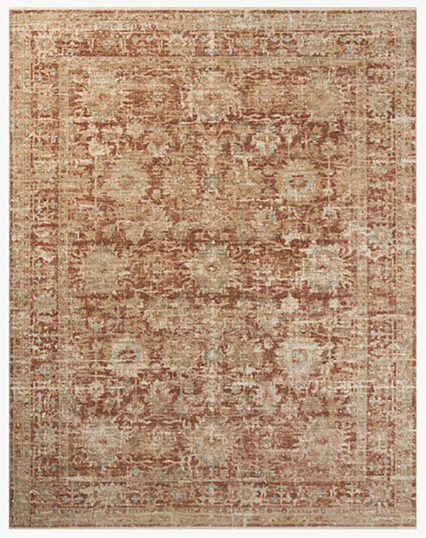 Heritage Red Area Rug