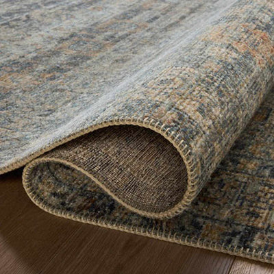 Heritage Blue & Brown Area Rug