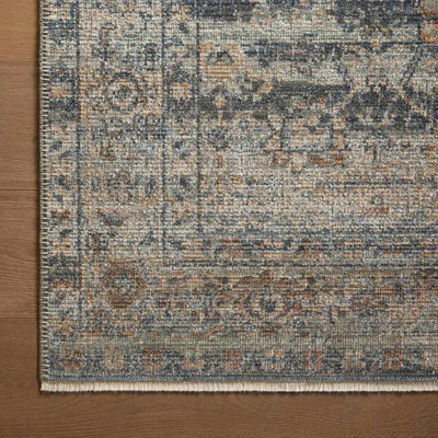 Heritage Blue & Brown Area Rug