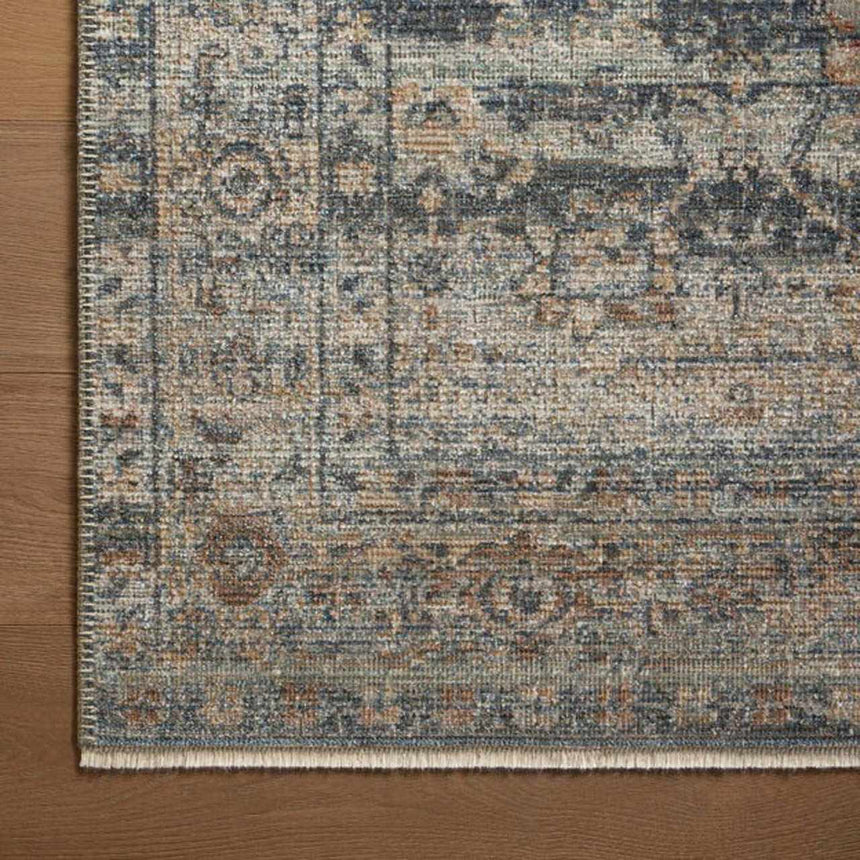 Loloi Heritage HER-09 Blue & Brown Area Rug