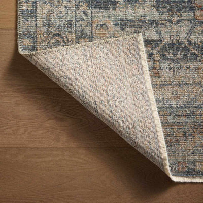 Heritage Blue & Brown Area Rug