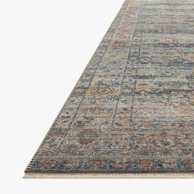 Heritage Blue & Brown Area Rug