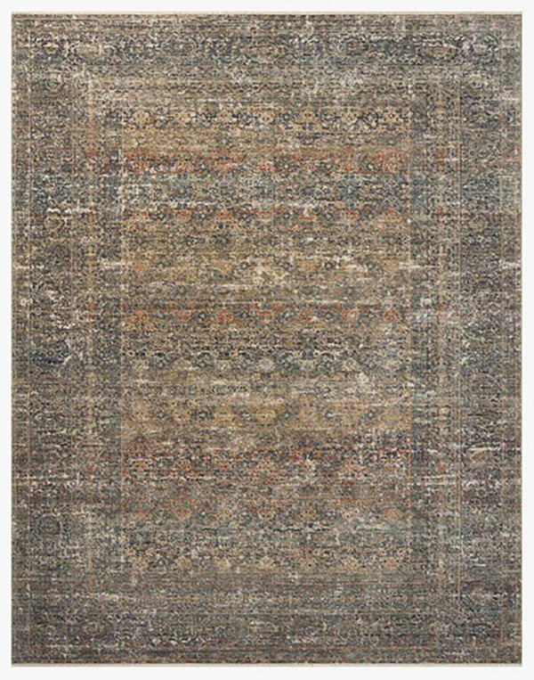 Heritage Dark Blue Area Rug