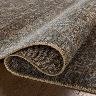 Heritage Dark Brown Area Rug