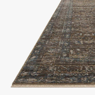 Heritage Dark Brown Area Rug