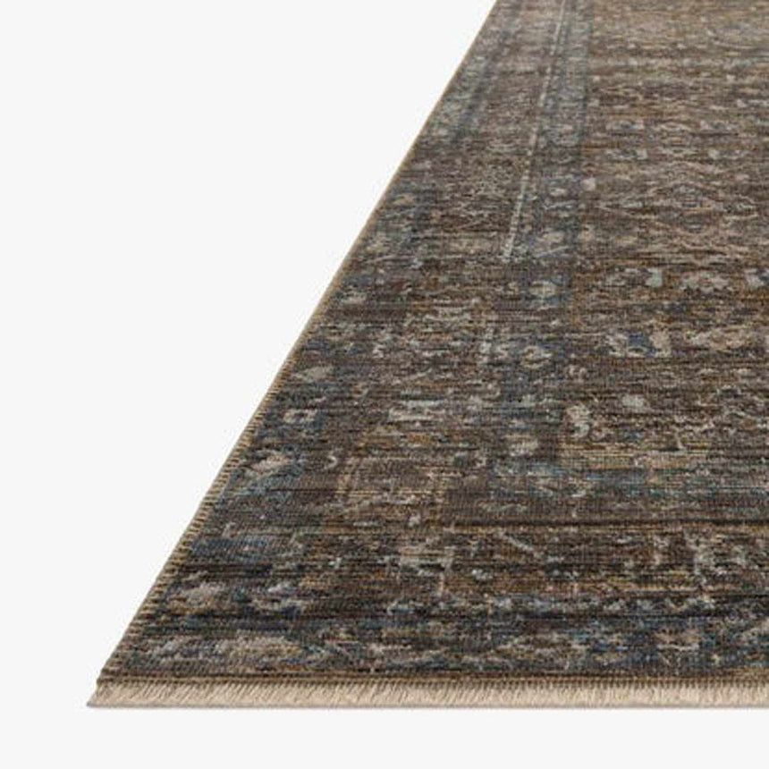 Loloi Heritage HER-14 Dark Brown Area Rug