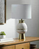 Hohnstein White Table Lamp