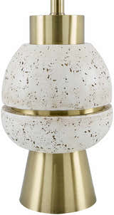 Hohnstein Metallic Gold Table Lamp
