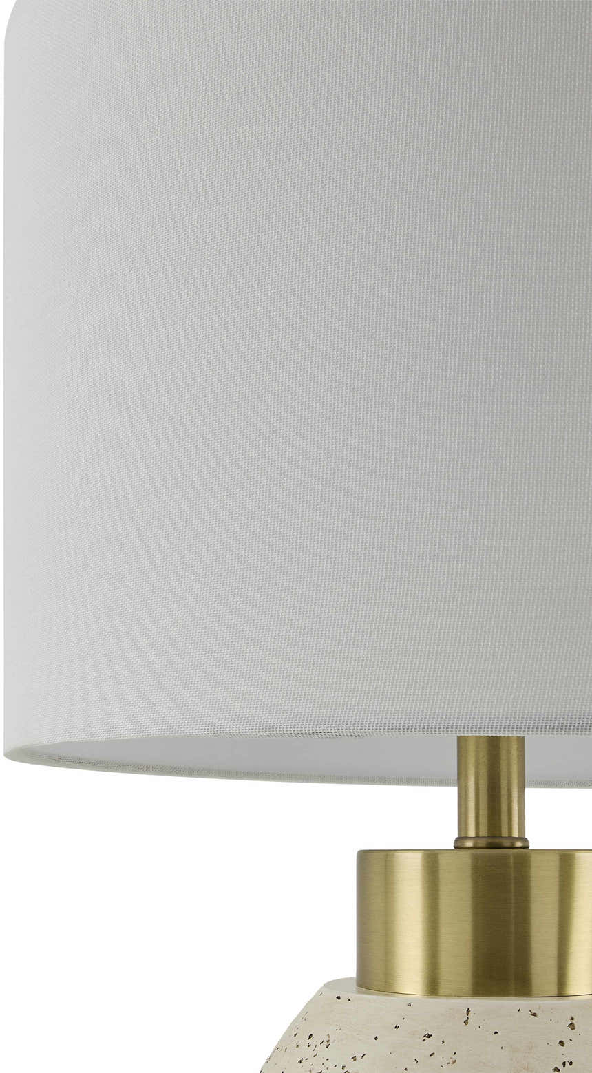 Hohnstein Metallic Gold Table Lamp