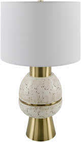 Hohnstein Metallic Gold Table Lamp