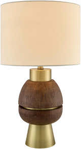 Hohnstein Metallic - Brass Table Lamp