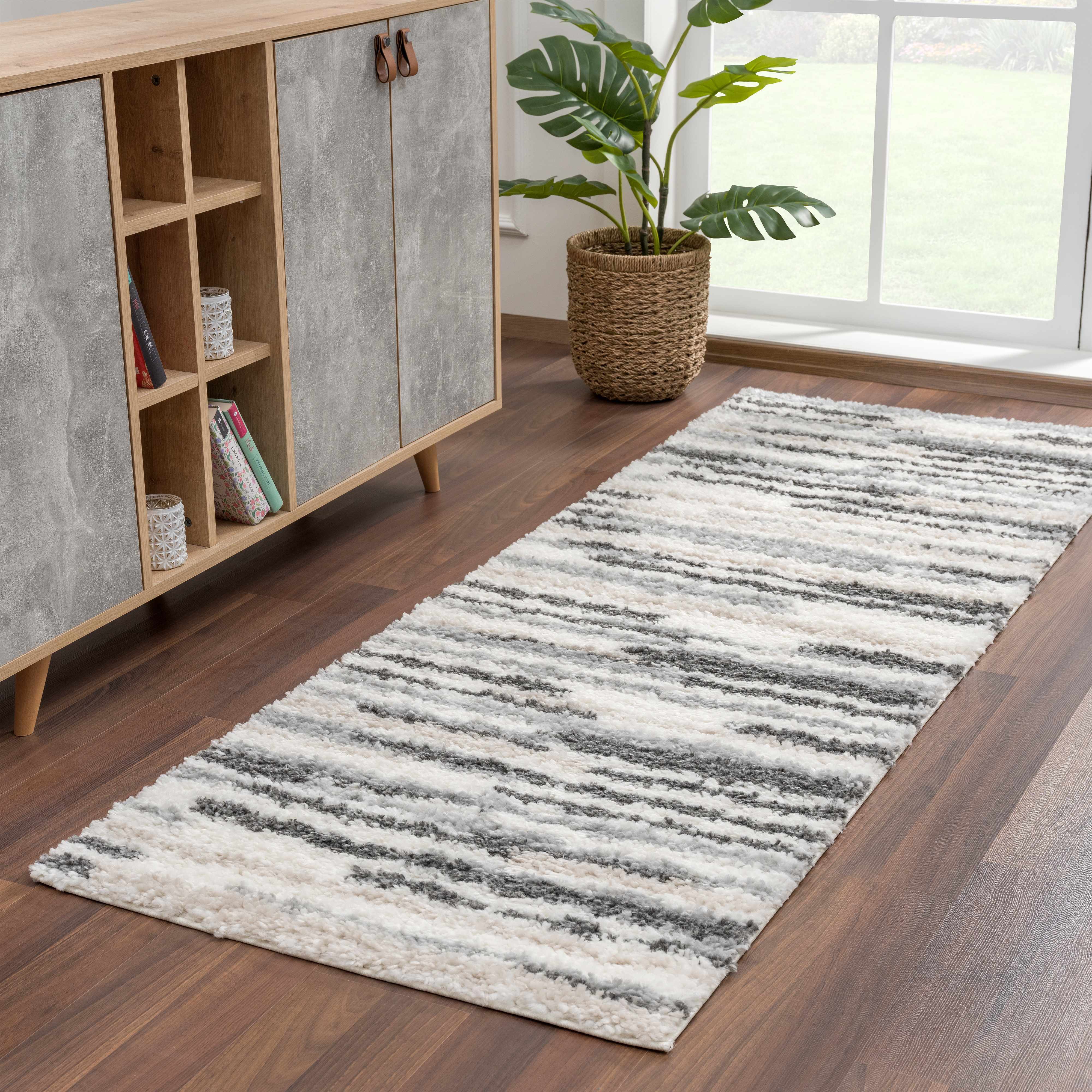 Zoya Irregular Striped Area Rug – Boutique Rugs
