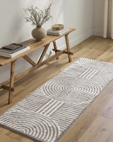 Allard Charcoal  Washable Area Rug