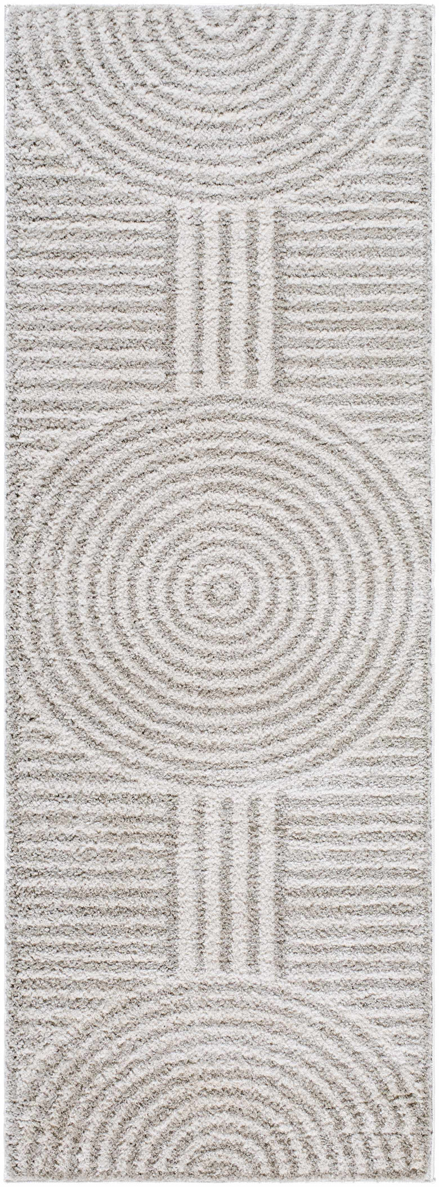 Allard Gray Washable Area Rug