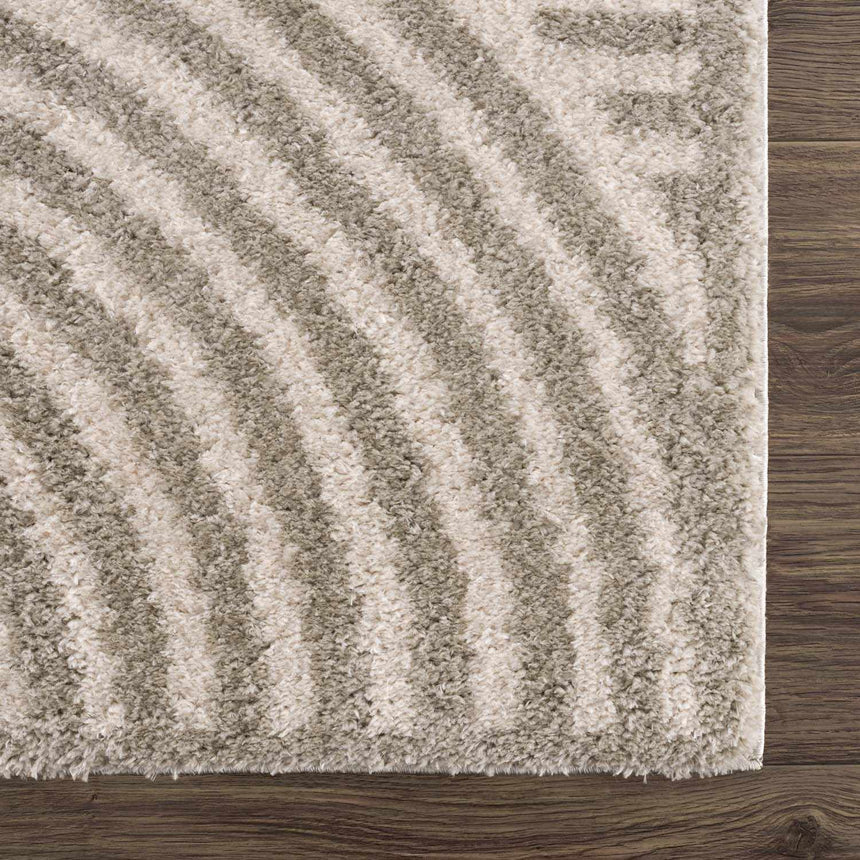 Allard Gray Washable Area Rug