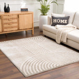 Allard Gray Washable Area Rug