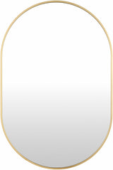 Hagenburg Gold Iron Frame Mirror