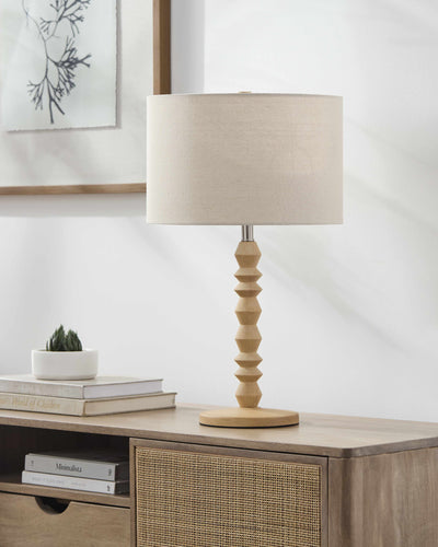 HuangshanWood Table Lamp