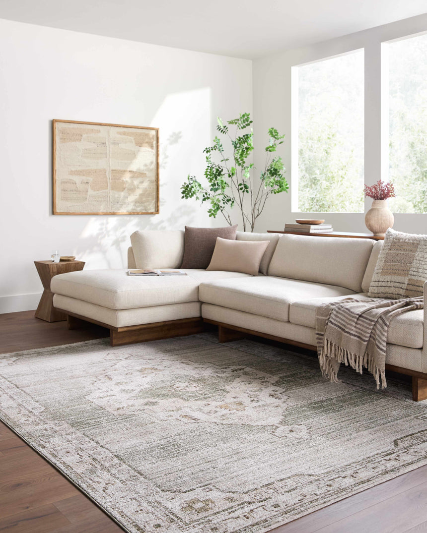 Havard Olive Area Rug