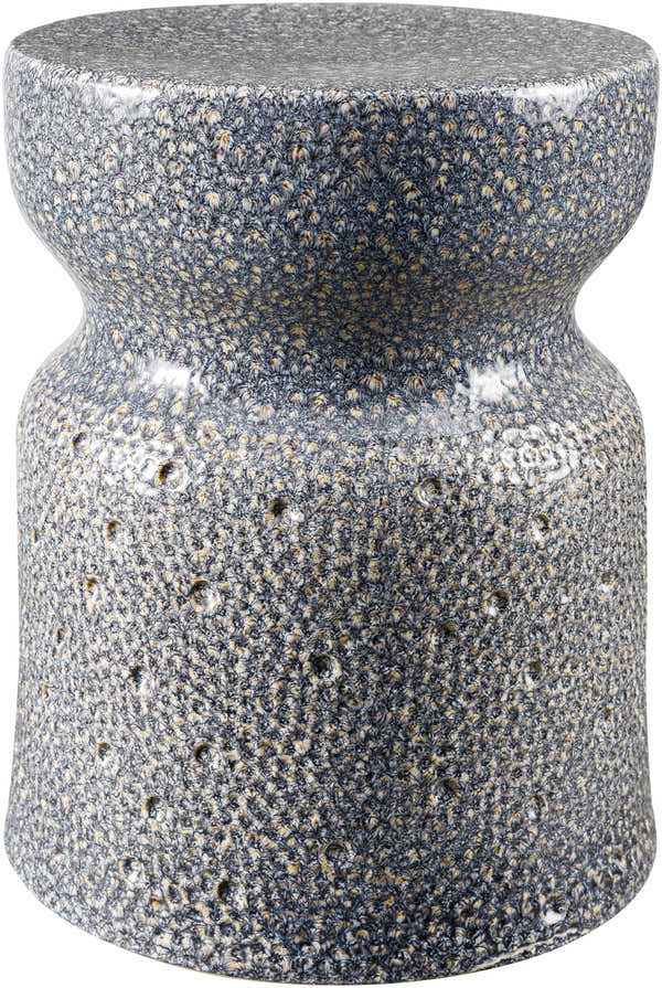 Harindanga Blue Outdoor End Table