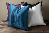 Hiltons Deep Teal Square Throw Pillow - Clearance