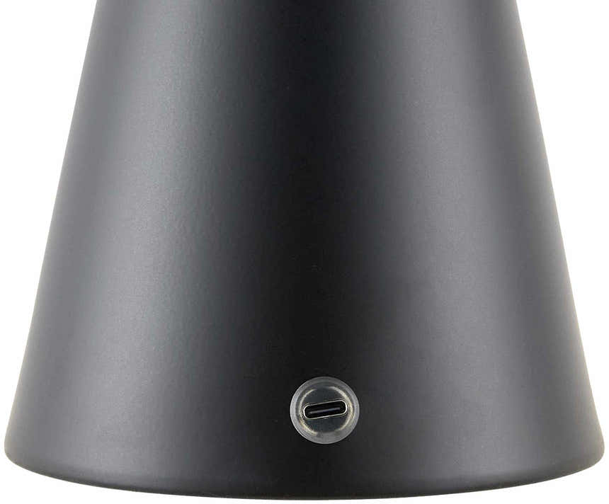 Haderslev Black Table Lamp