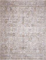 Galey Alix x Livabliss Vintage Oriental Boho Taupe/Cream Myrtle Avenue I Area Rug