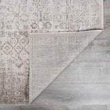 Galey Alix x Livabliss Vintage Oriental Boho Taupe/Cream Myrtle Avenue I Area Rug