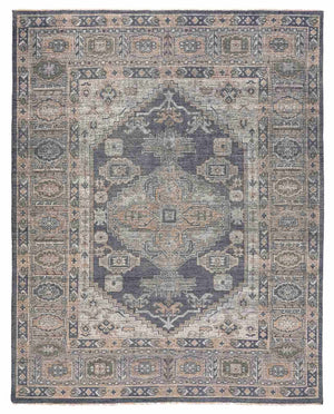 Huntspill Traditional Premium Wool Area Rug