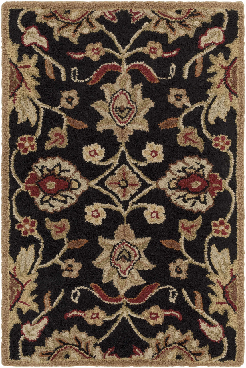 Made to Order Custom Size Conesus Hand Tufted Black 1053 Area Rug