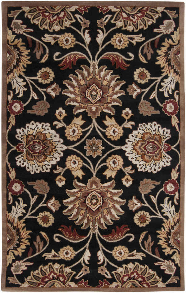 Made to Order Custom Size Conesus Hand Tufted Black 1053 Area Rug