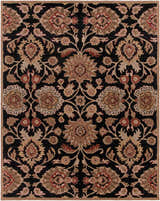 Made to Order Custom Size Conesus Hand Tufted Black 1053 Area Rug