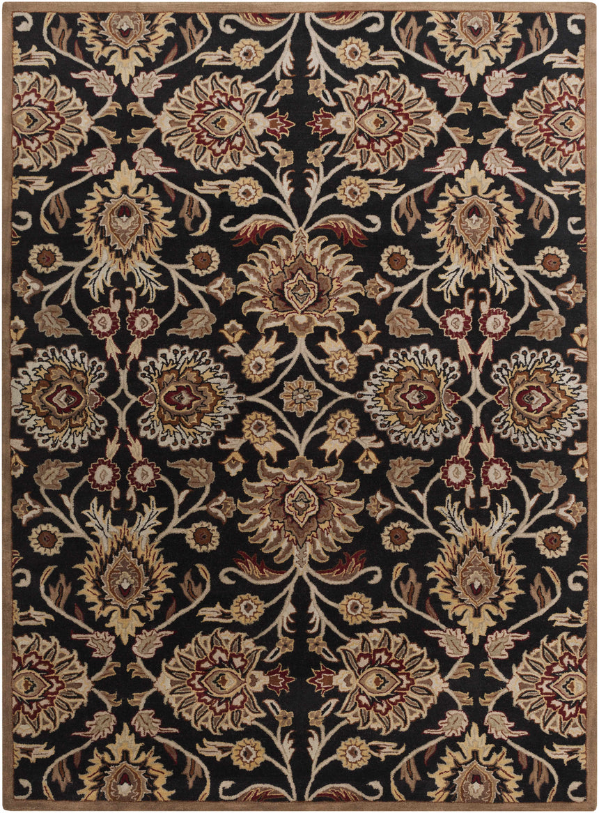 Made to Order Custom Size Conesus Hand Tufted Black 1053 Area Rug