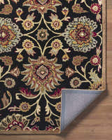 Made to Order Custom Size Conesus Hand Tufted Black 1053 Area Rug