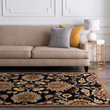 Made to Order Custom Size Conesus Hand Tufted Black 1053 Area Rug