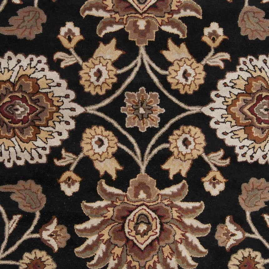 Sample Conesus 1053 Hand Tufted Black Wool Rug