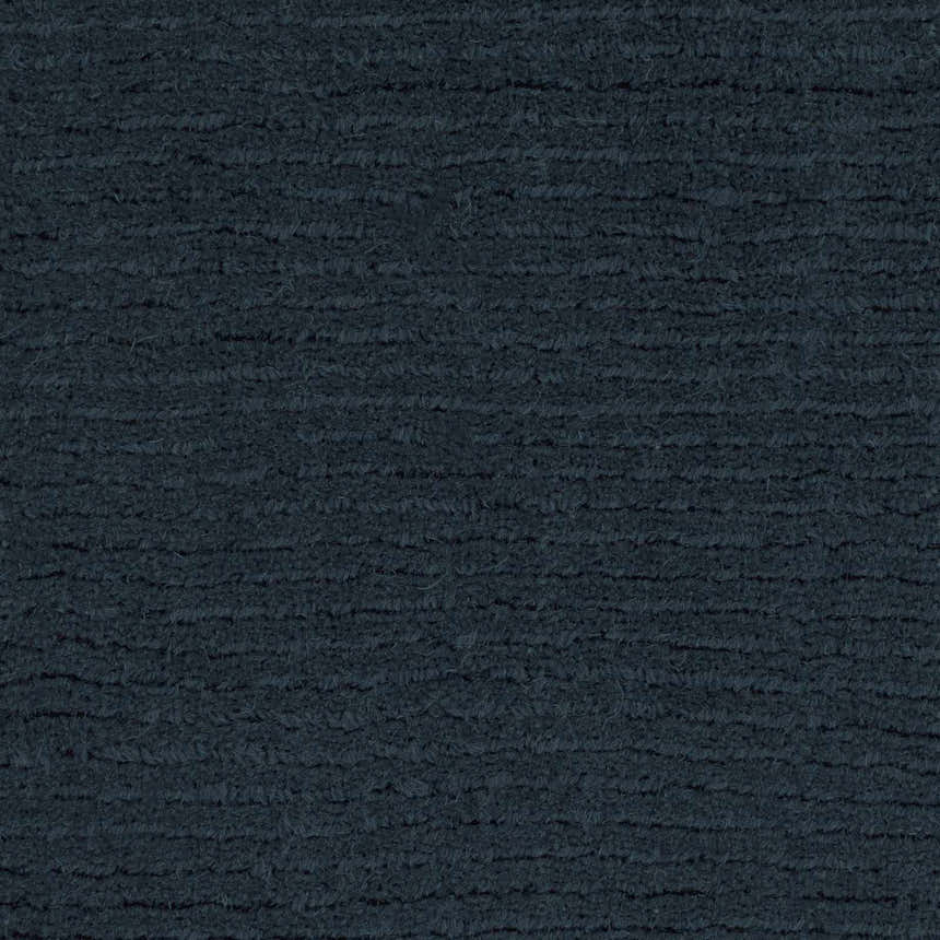 Sample Brockton Solid Dark Blue Wool Rug