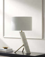 Hassendorf Light Gray Table Lamp