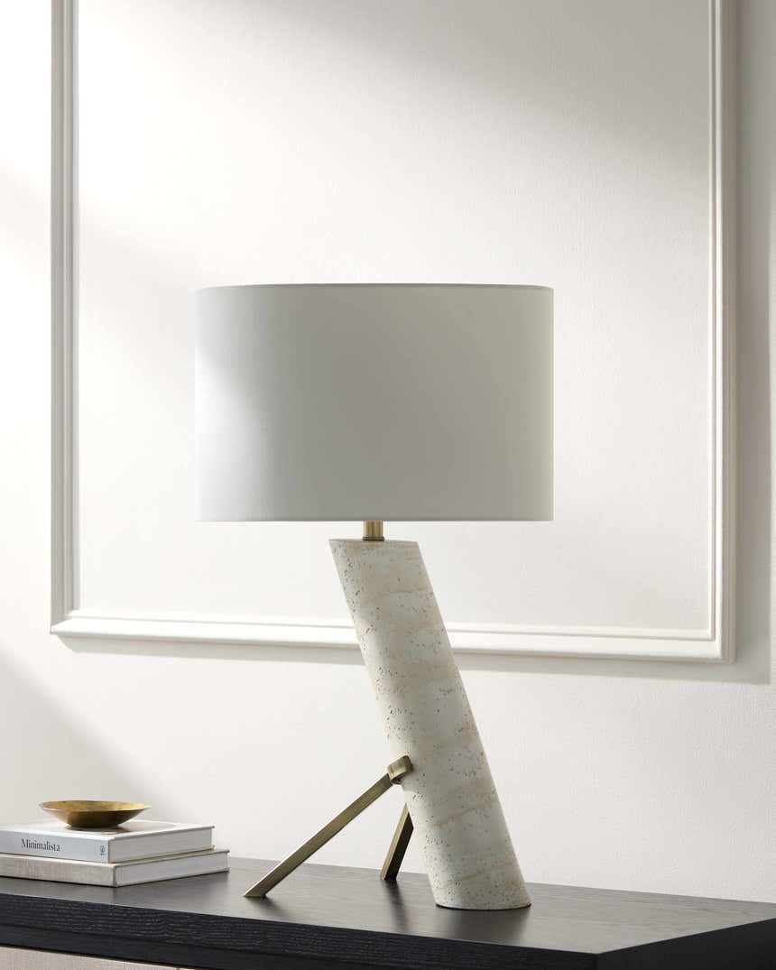 Hassendorf Light Gray Table Lamp