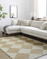 Made to Order Custom Size Andrin Beige Area Rug - Vivir x Livabliss