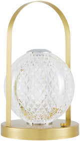 Abaetetuba Metallic - Brass Table Lamp