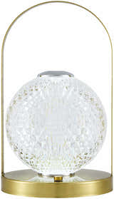 Abaetetuba Metallic - Brass Table Lamp