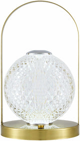 Abaetetuba Metallic - Brass Table Lamp